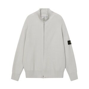 STONE ISLAND Zipper knitted cardigan